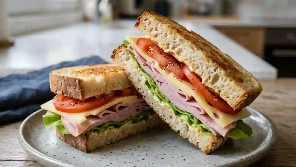 Le Club Jambon-Fromage Croquant et Onctueux - Photo de présentation