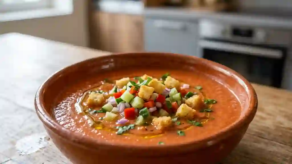 Gaspacho Andalou Frais et Velouté - Photo de présentation