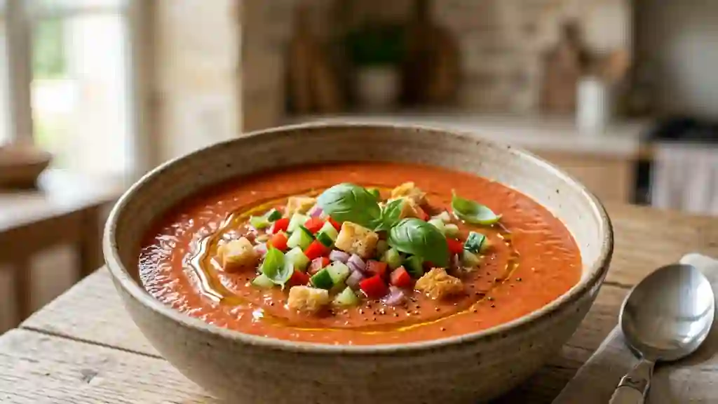 Gaspacho Andalou Frais et Velouté - Photo de présentation