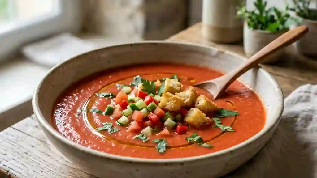 Gaspacho Andalou Frais et Velouté - Photo de présentation