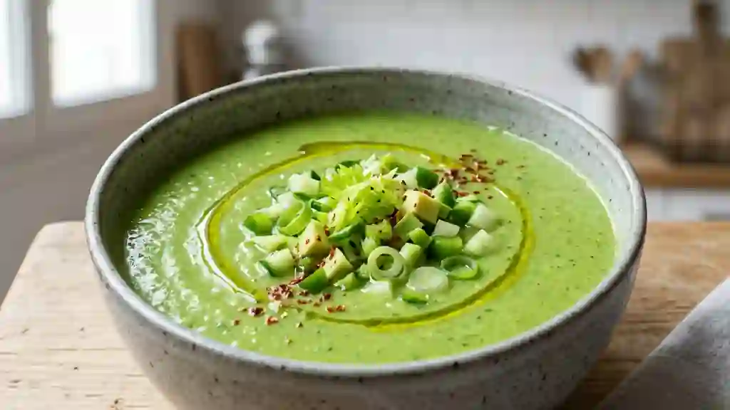 Gaspacho Vert Velouté Avocat & Concombre - Photo de présentation