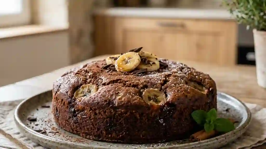 Moelleux antillais banane et chocolat intense - Photo de présentation