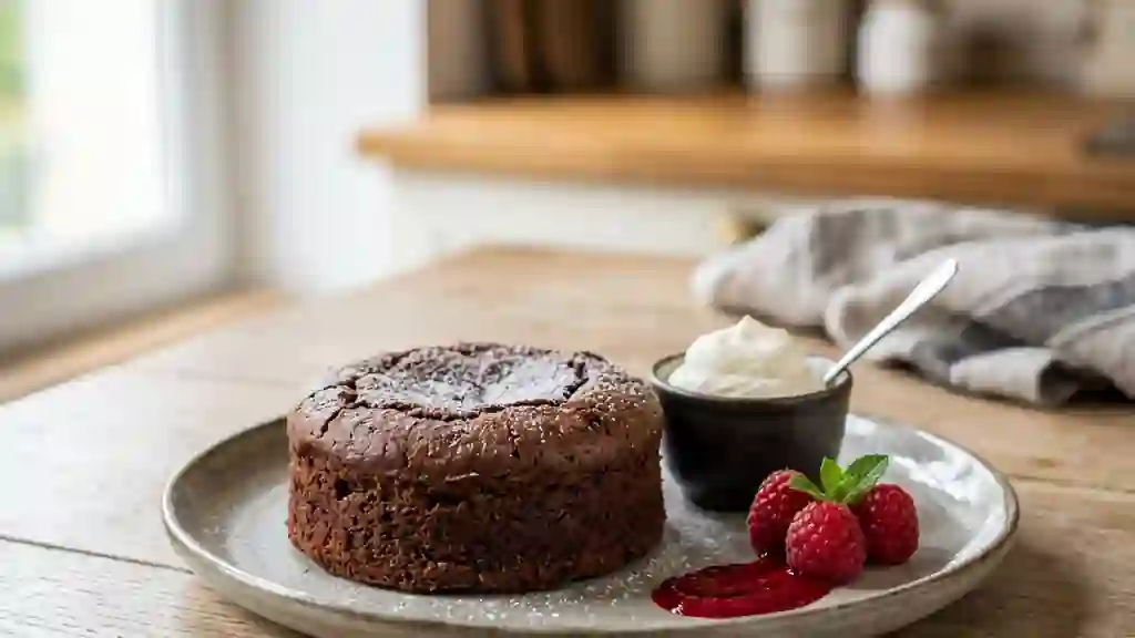 Moelleux intense au chocolat noir - Photo de présentation