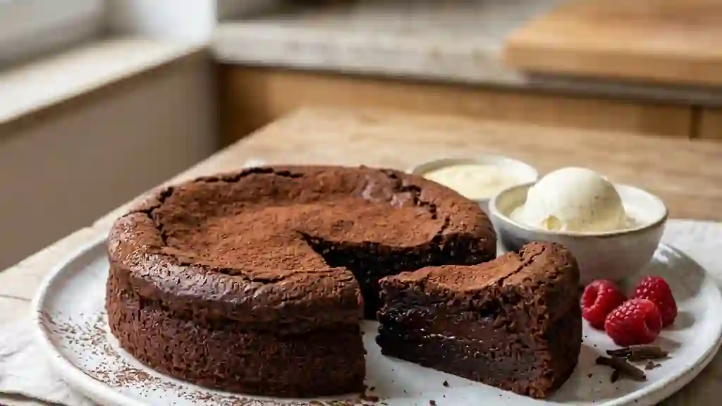 Moelleux au chocolat noir intense - Photo de présentation