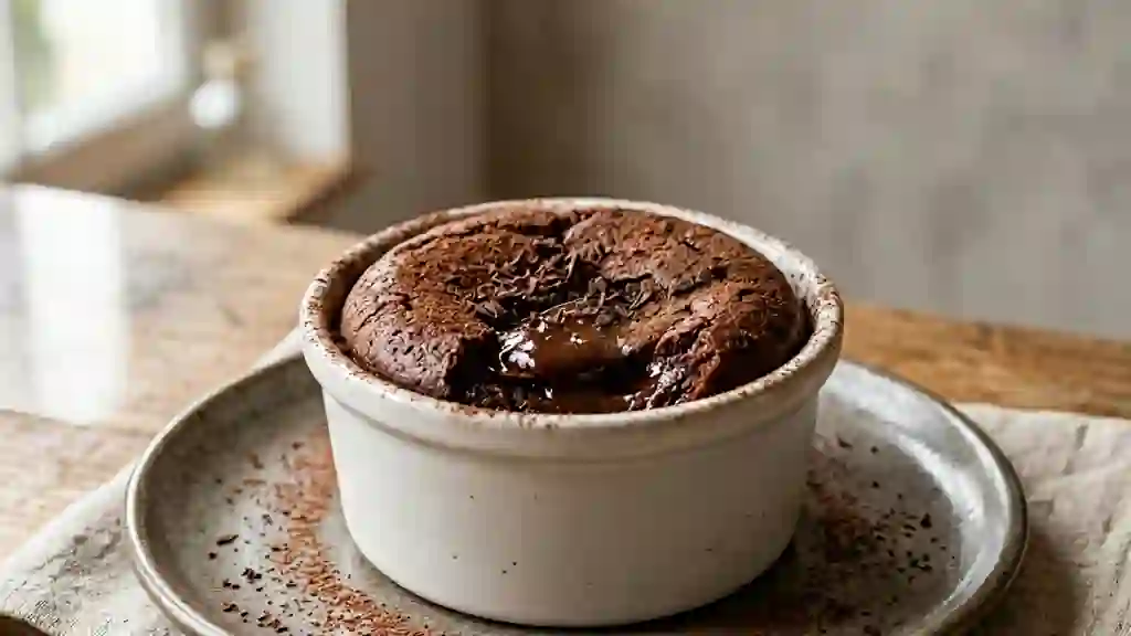 Gâteau chocolat fondant et express - Photo de présentation