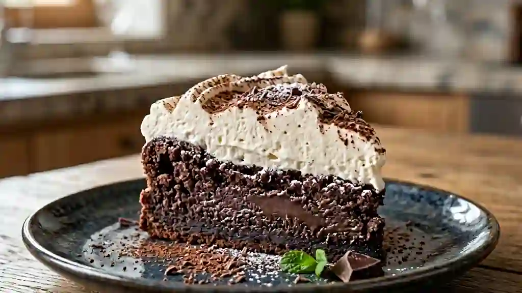 Fondant Chocolat Glacé à la Chantilly Onctueuse - Photo de présentation