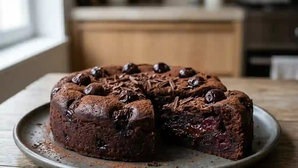 Truffé Intense Chocolat Noir et Cerises - Photo de présentation
