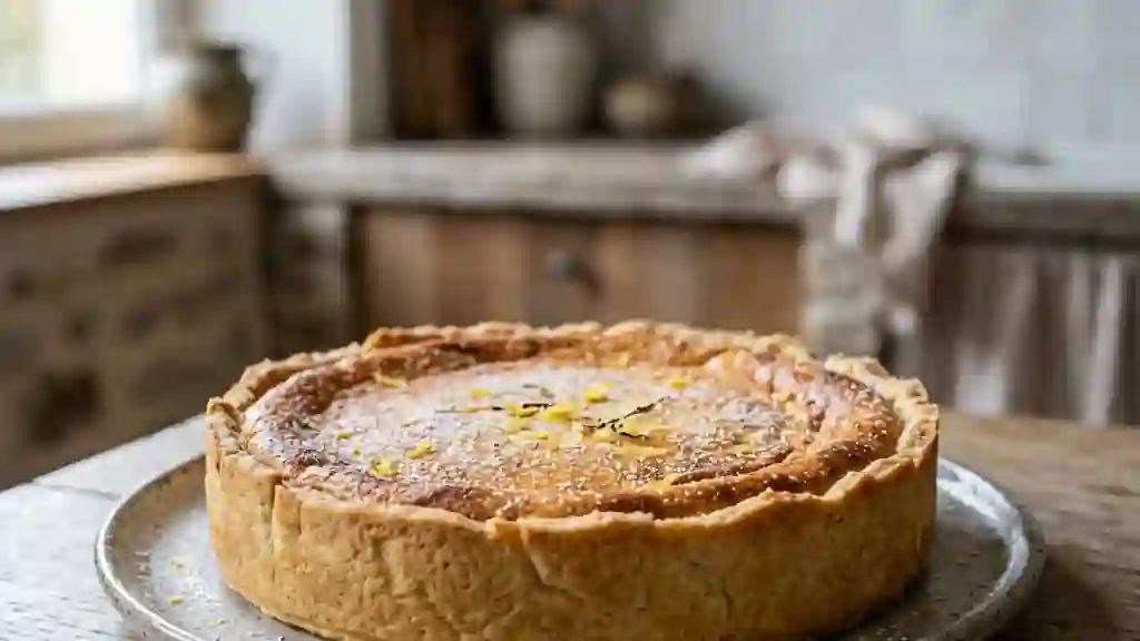 Breslauer Käsekuchen Fondant au Citron - Photo de présentation