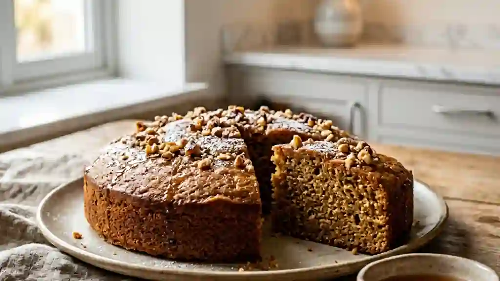 Gâteau au miel Miadaowsik moelleux et doré - Photo de présentation