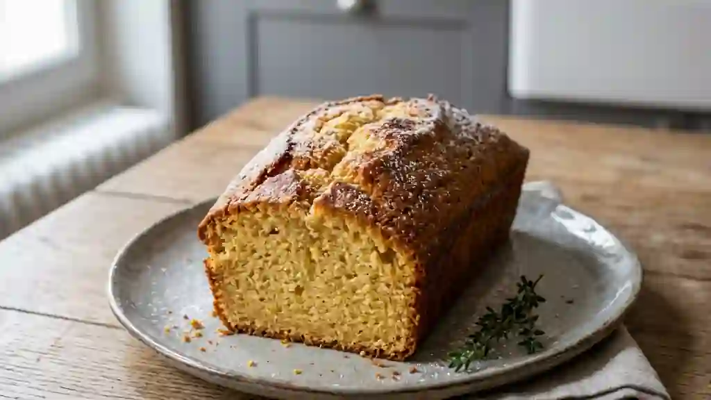 Gâteau au yaourt moelleux et vanillé - Photo de présentation