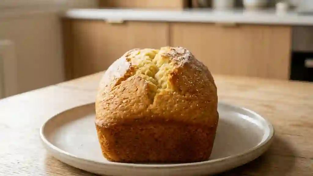 Gâteau au yaourt ultra-moelleux à la vanille - Photo de présentation