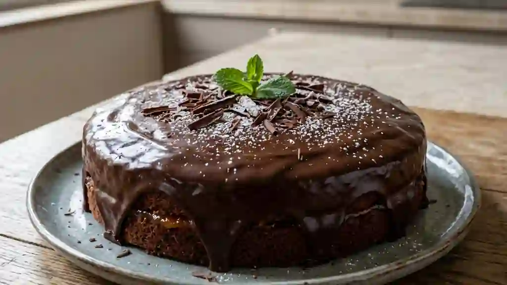 Moelleux Autrichien Abricot et Chocolat - Photo de présentation