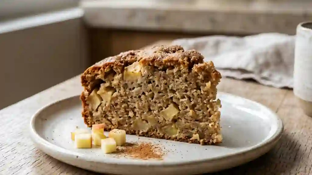 Gâteau Moelleux Pomme Banane Zéro Gras - Photo de présentation