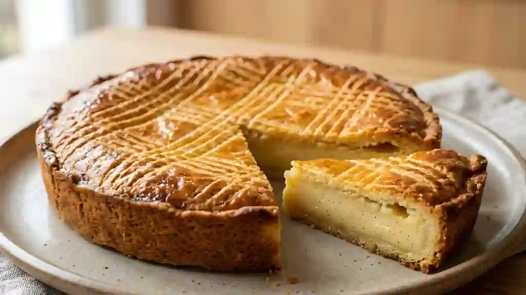Gâteau basque au cœur fondant - Photo de présentation