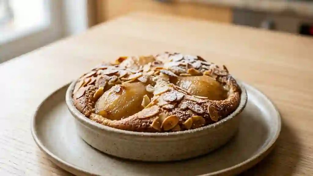 Moelleux Bourdaloue aux Poires et Amandes - Photo de présentation