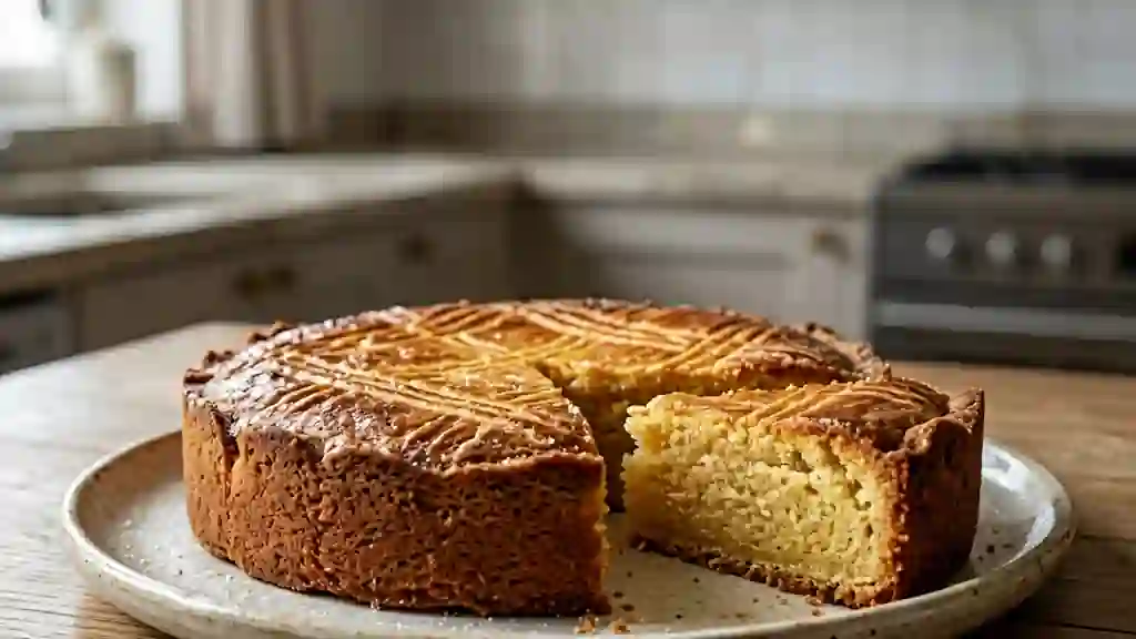 Gâteau breton sablé au beurre demi-sel - Photo de présentation
