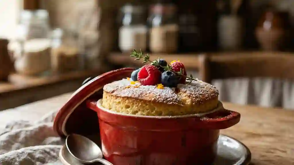 Gâteau Cocotte Aérien et Vanillé - Photo de présentation