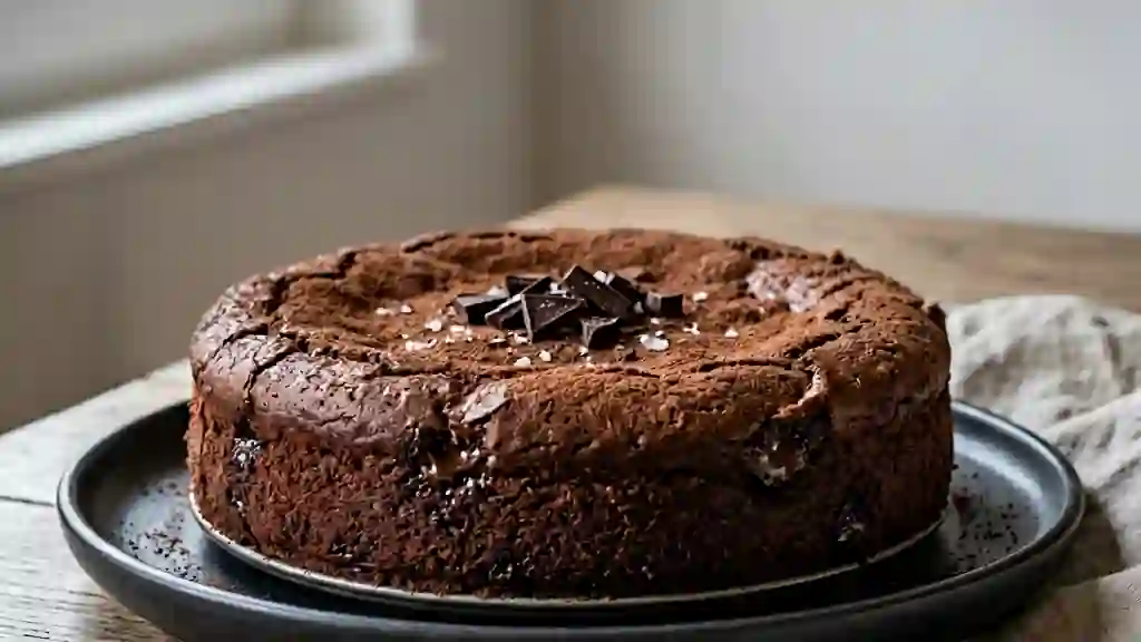 Gâteau Danois au Chocolat Fondant - Photo de présentation