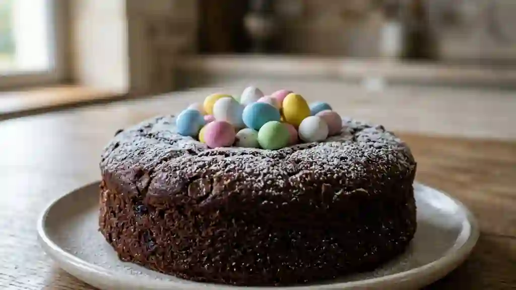 Moelleux de Pâques intense au chocolat - Photo de présentation