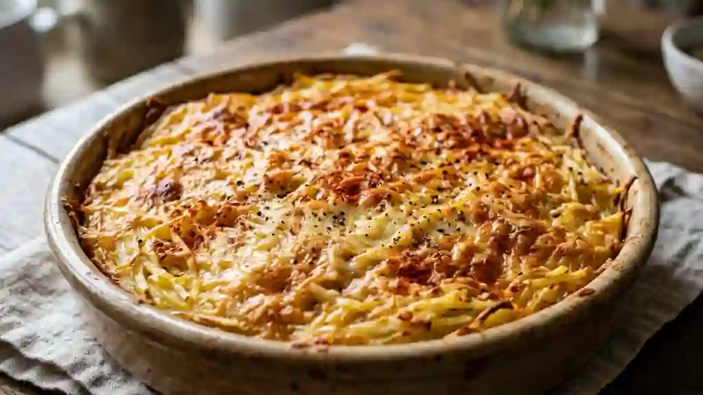 Gâteau de pommes de terre fondant au paprika - Photo de présentation
