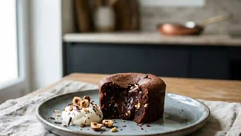 Fondant Goldorak Intense Chocolat Noisette - Photo de présentation
