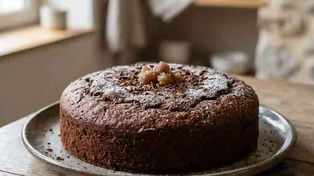 Moelleux intense marron et chocolat - Photo de présentation