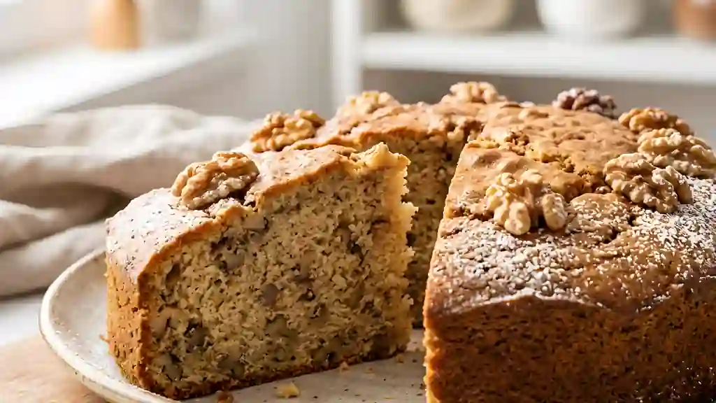 Gâteau aux Noix et Vanille - Photo de présentation