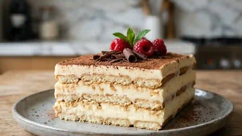 Gâteau Sylvabelle fondant à la vanille - Photo de présentation