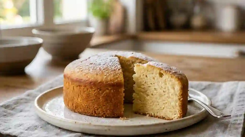 Gâteau aérien à la vanille intense - Photo de présentation