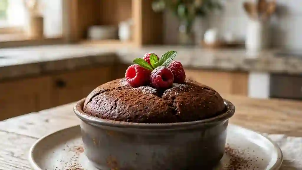Moelleux au chocolat intense et léger - Photo de présentation