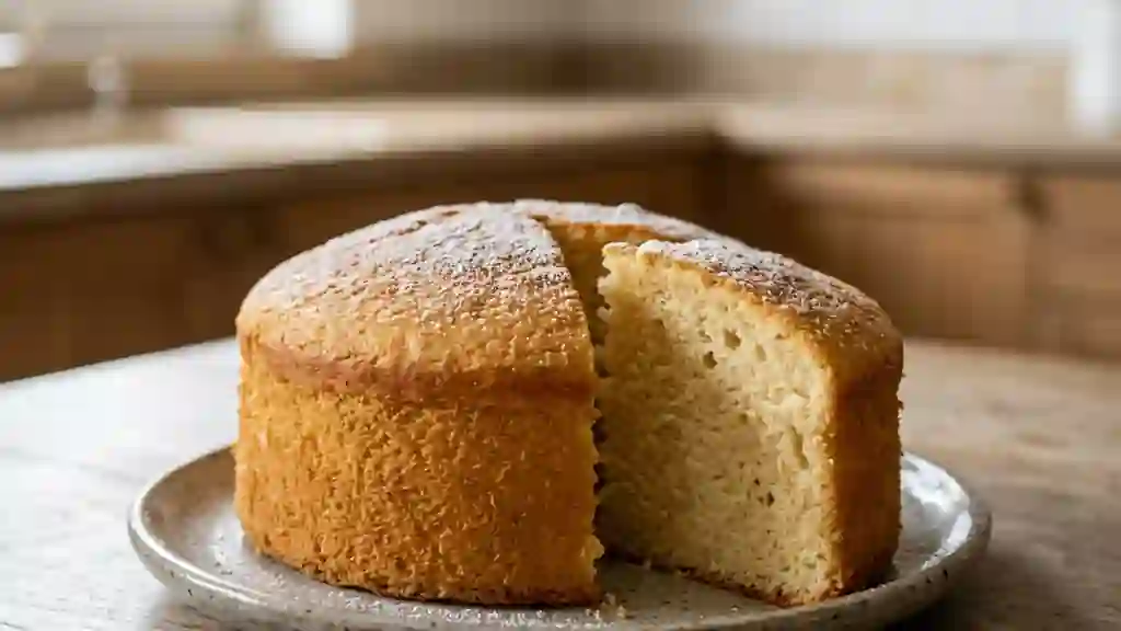 Gâteau nuage à la vanille - Photo de présentation