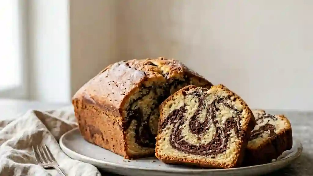 Marbré vanille-chocolat ultra-moelleux - Photo de présentation