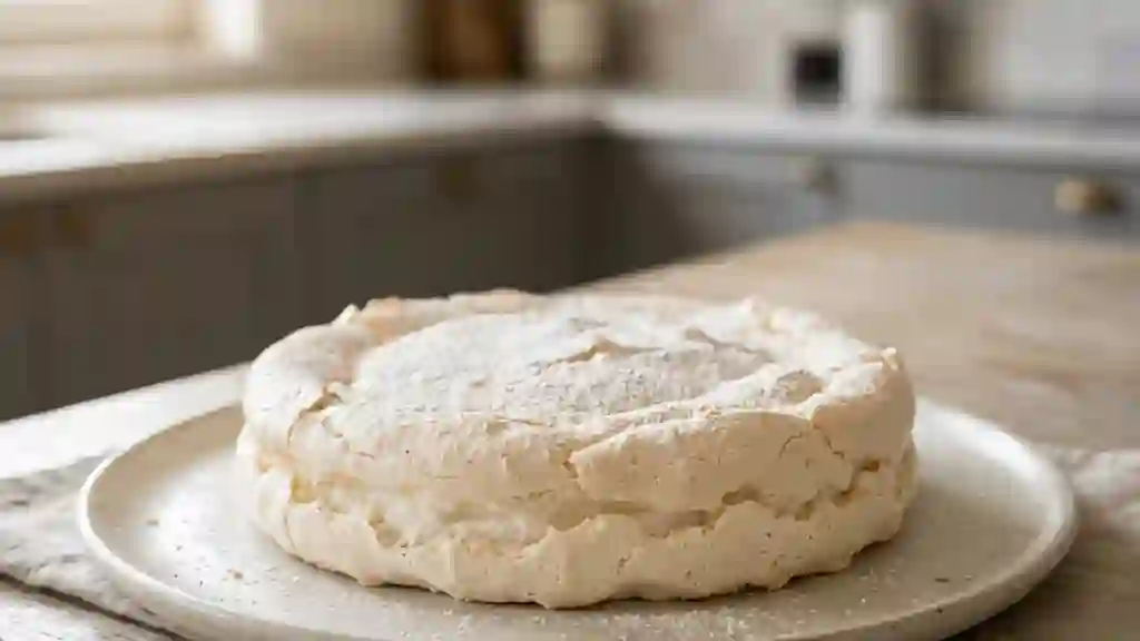 Nuage de meringue croquant et vanillé - Photo de présentation