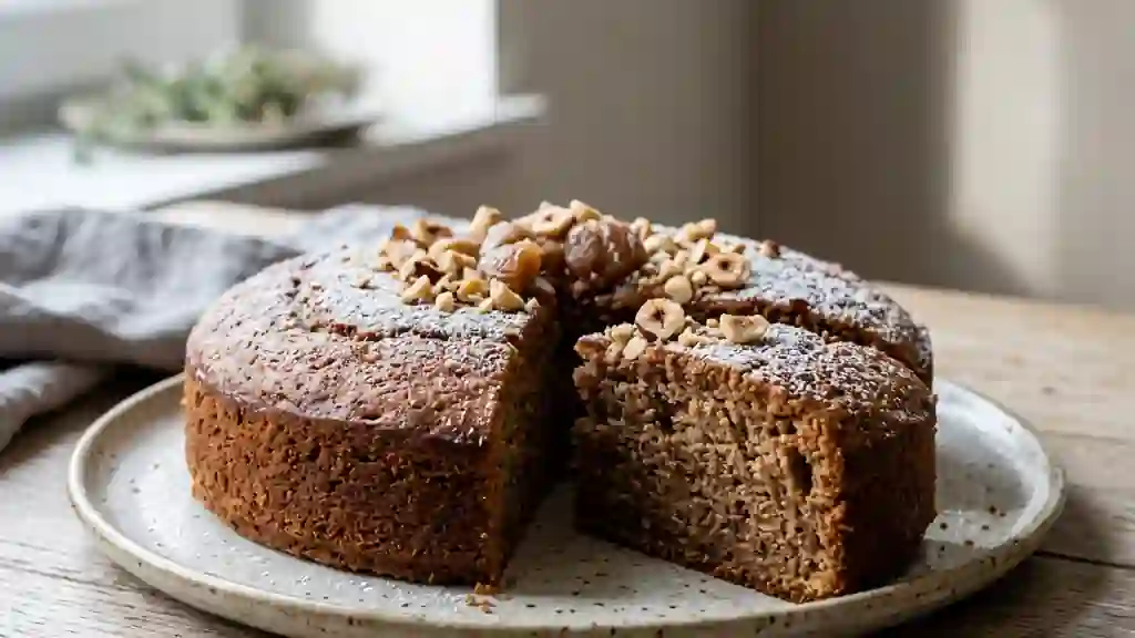 Moelleux fondant à la crème de marrons - Photo de présentation