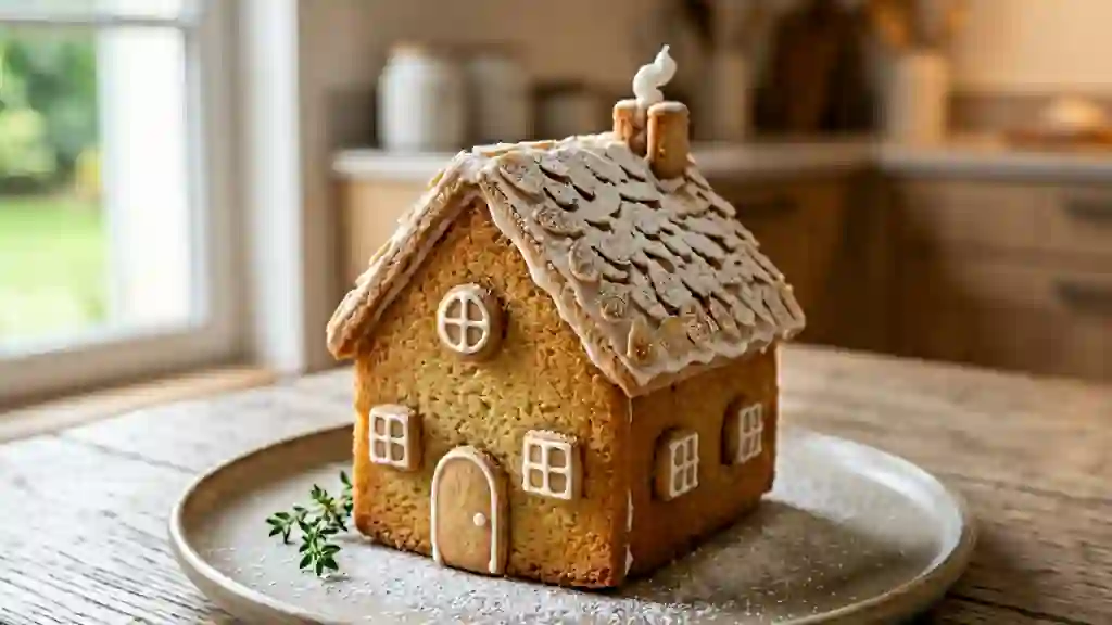 Gâteau moelleux à la vanille - Photo de présentation