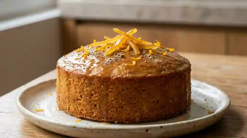 Moelleux à l'orange et cardamome parfumée - Photo de présentation