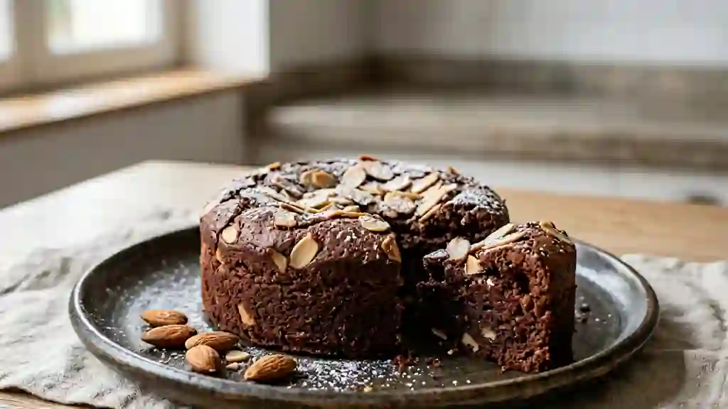 Moelleux intense chocolat et amandes - Photo de présentation