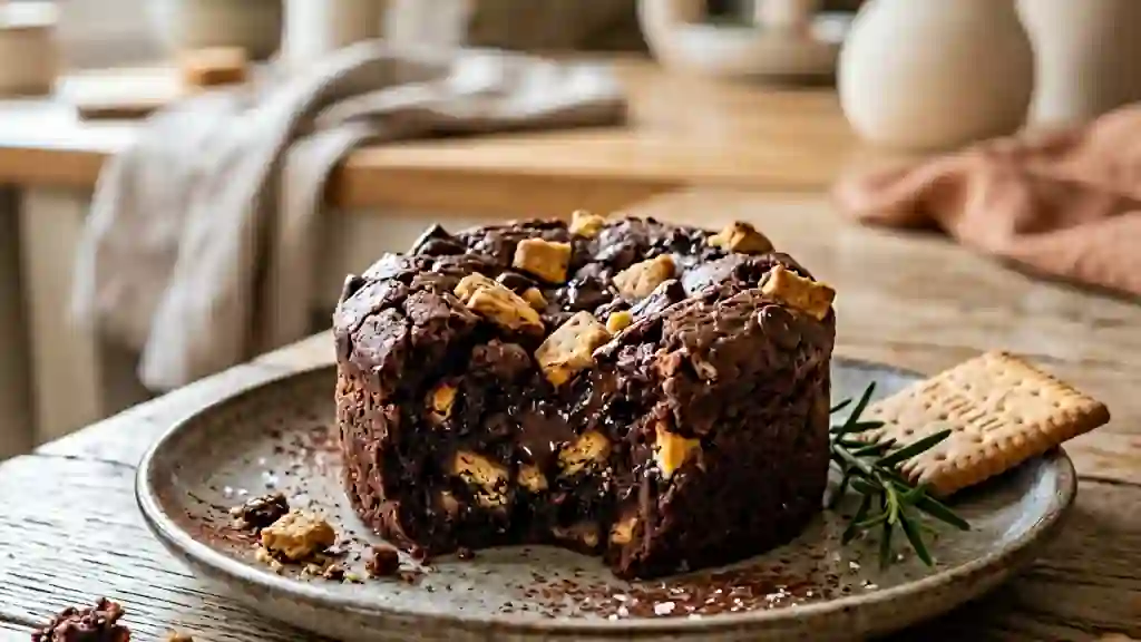 Moelleux Chocolat Noir et Éclats de Petits LU - Photo de présentation