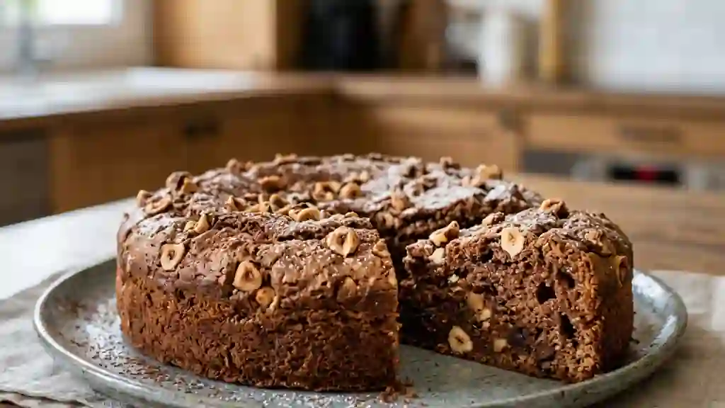 Moelleux intense chocolat et éclats de noisettes - Photo de présentation