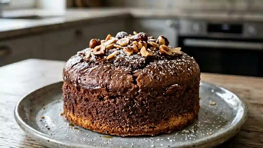 Fondant Chocolat Noir et Praliné Craquant - Photo de présentation