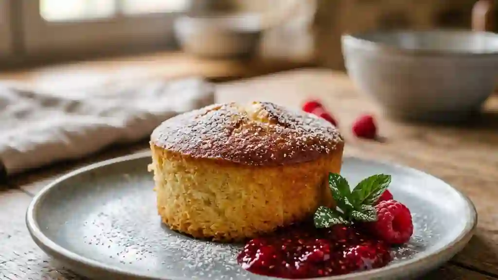Gâteau Moelleux à la Vanille et Beurre Fondant - Photo de présentation