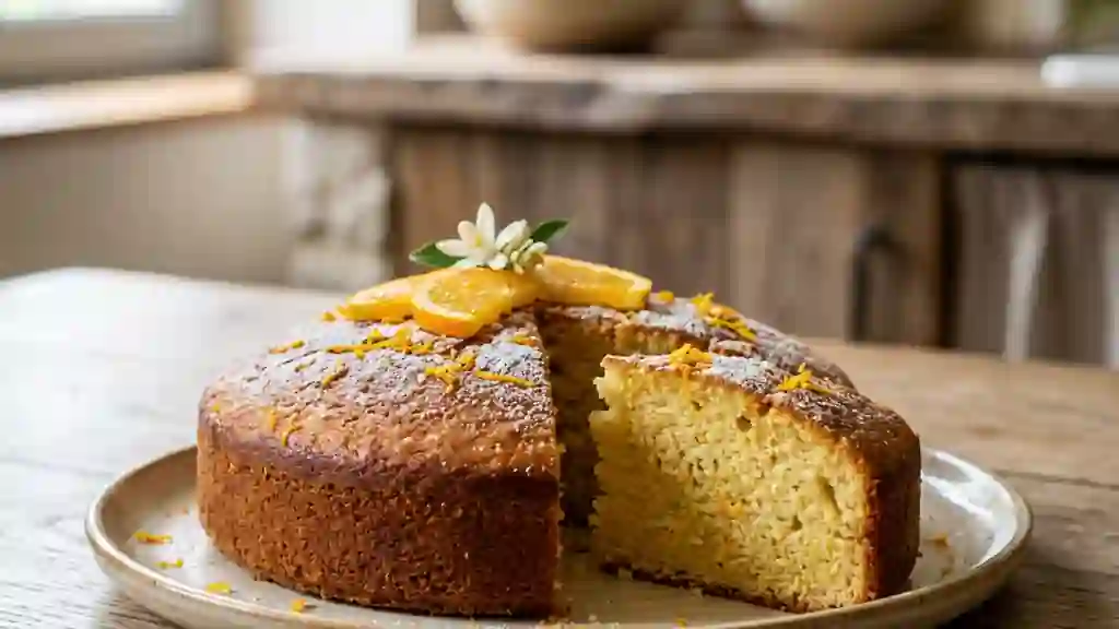 Gâteau Moelleux au Pur Jus d'Orange - Photo de présentation