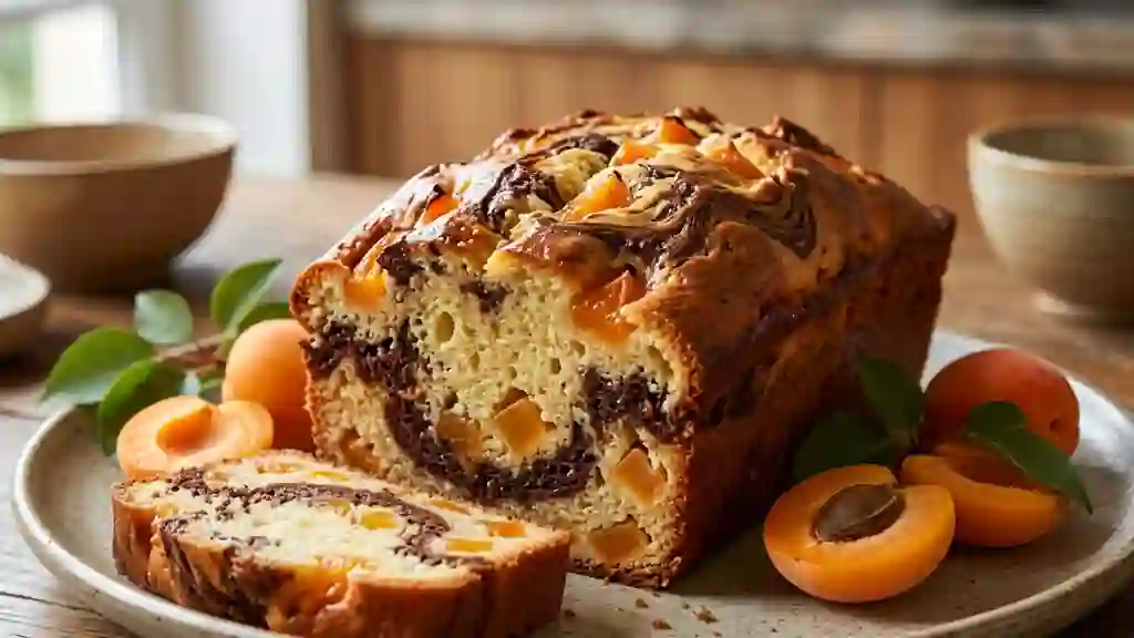 Marbré Moelleux à l'Abricot et Chocolat Intense - Photo de présentation