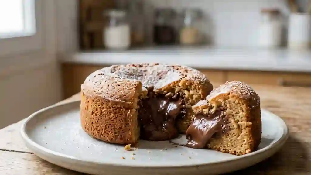 Moelleux fondant au cœur Nutella - Photo de présentation