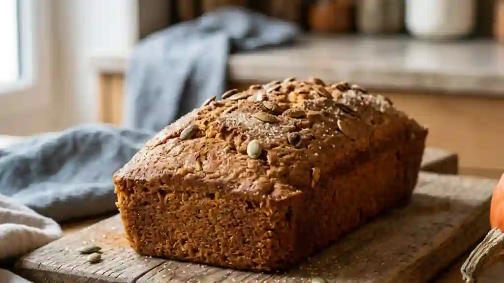 Gâteau fondant au potiron et cannelle - Photo de présentation