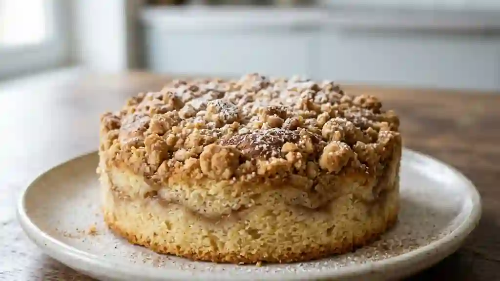 Streusel Pomme-Cannelle et Fromage Blanc Fondant - Photo de présentation