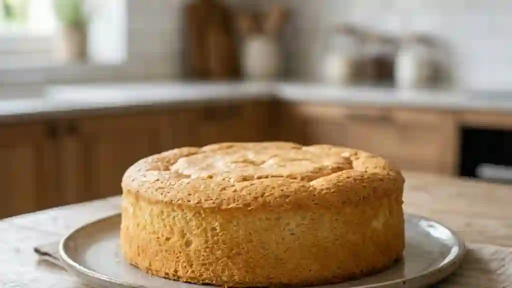 Gâteau Nuage Aérien aux Blancs d'Œufs - Photo de présentation