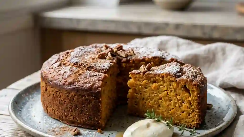 Moelleux fondant à la patate douce - Photo de présentation