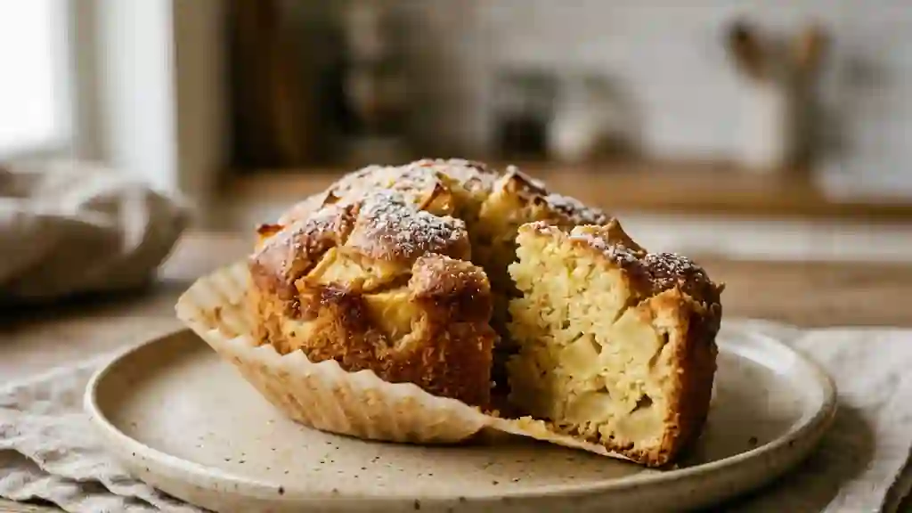 Moelleux fondant aux pommes et vanille - Photo de présentation