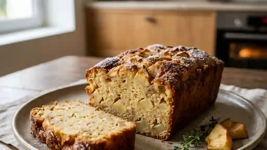 Moelleux aux pommes fondant sans beurre - Photo de présentation